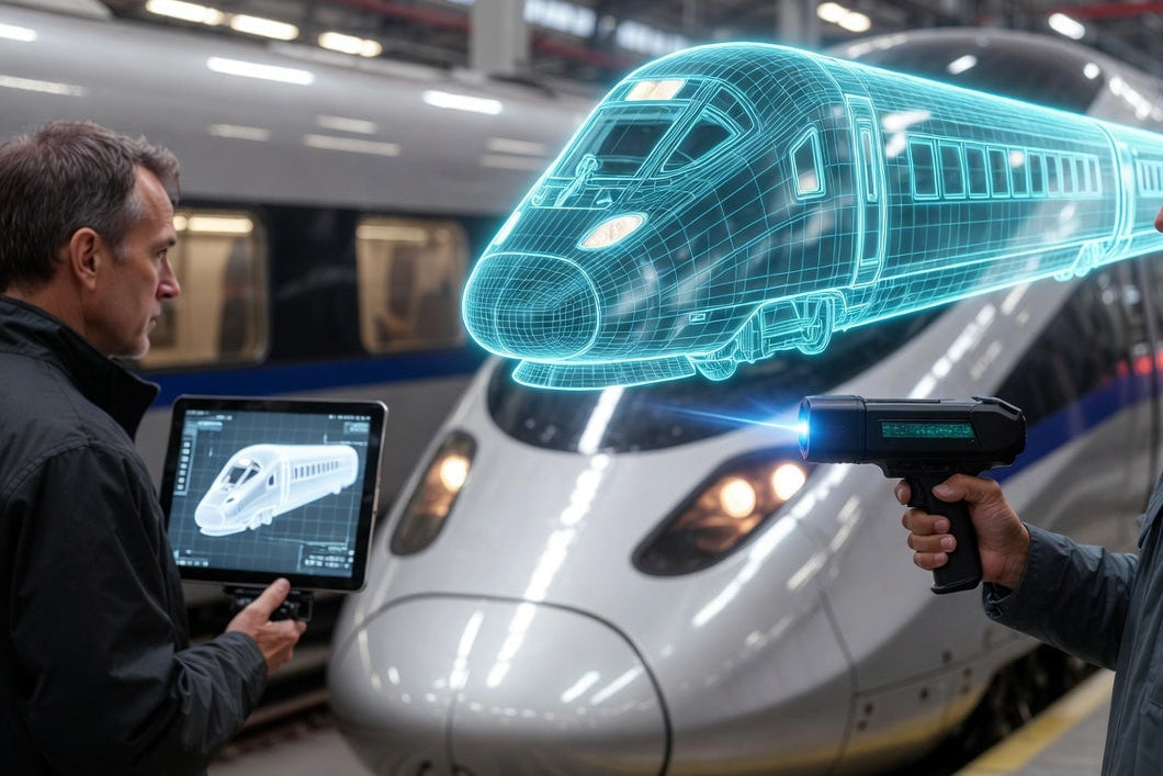 Digital Scan, Train, Zug, digitaler zwilling, mechanische elementa, konfigurator, Configurator