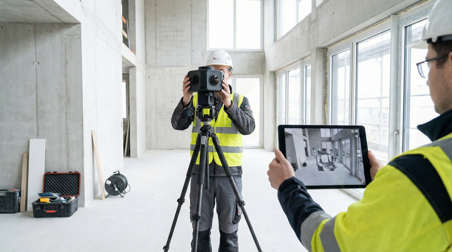 IMMERSA 3D Scan for Construction, planning or Real Estate 